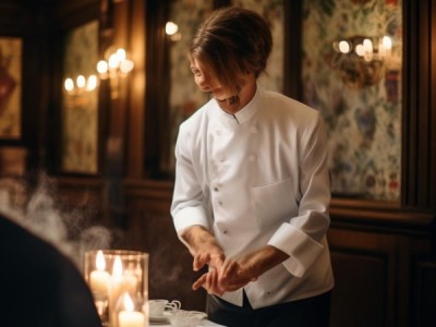 在餐馆、家庭聚餐或商务场合，用优雅的餐饮服务礼仪让客人感受到温暖与尊重