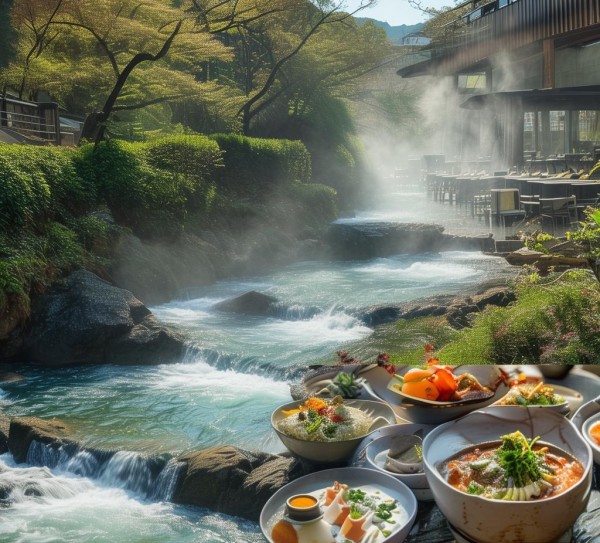 热泉河，精选餐饮，品质生活